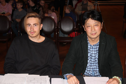 Nick Scherbakov and Li Lan Feng