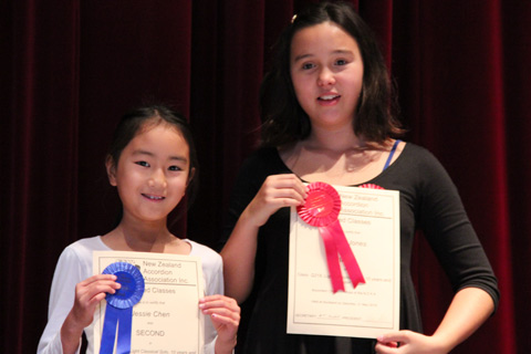 Jessie Chen and Alanah Jones
