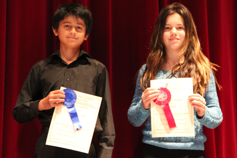 Angelo D'Souza and Alexandra Reekie