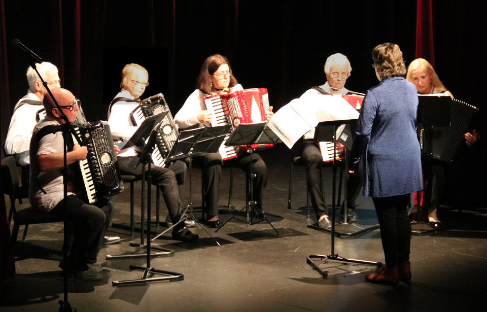 North Shore Musicale Accordion Orchestra conducted by Megan Jennings