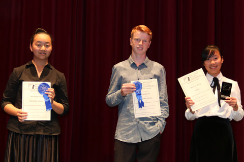 Annabelle Ding, Carl Dowd and Yuhze Wang