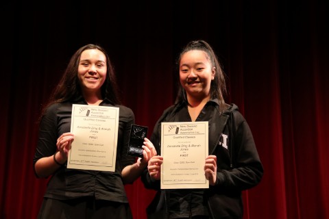 Alanah Jones and Annabelle Ding