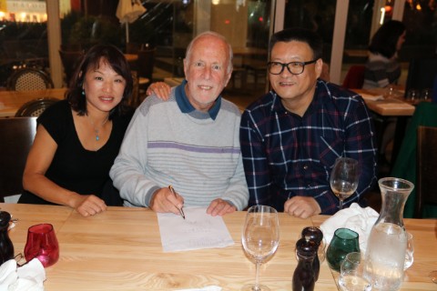 Sophia, Gary Daverne and Wang Yi Ping