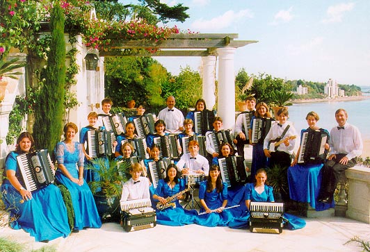 Picture of the Air New Zealand Accordion Orchestra