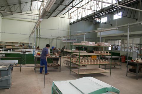 Valério & Sanzovo Accordion Factory floor