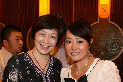 Crystal Wang and Rui 