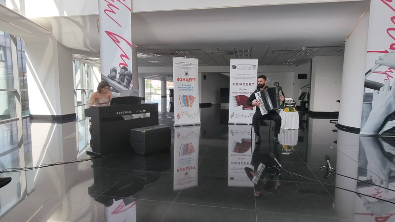 Filip Petreski and Marija Gjoshevska