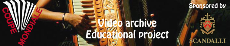 Video Archive & Educational Project sponsored by Scandalli