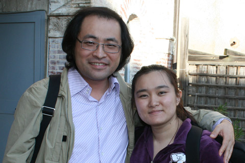 Yiwen Tang (China) who won Category C with her teacher Cao Xing Qing, tutor at Beijing University.
