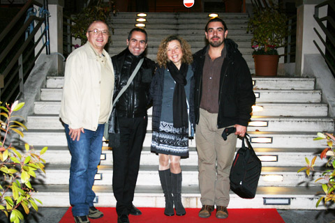 Fausto Fabi, Francesco Palazzo, Agatha and Claudio Jacomucci