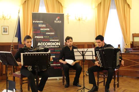 Saria Convertino, Samuele Telari and Pietro Roffi.