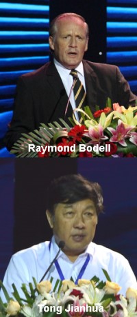 Raymond Bodell and Tong Jianhua