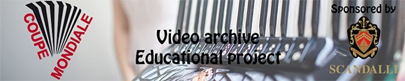 Scandalli sponsor Video Archive and Education Project banner