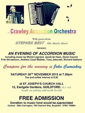 Stephen Best & Crawley AO Poster
