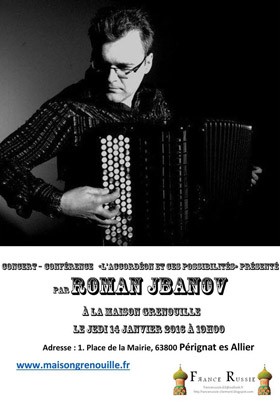 Roman Jbanov Concert poster