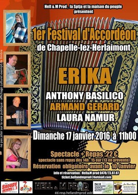 1st Festival d’Accordeon poster