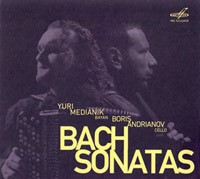 Bach Sonatas CD cover