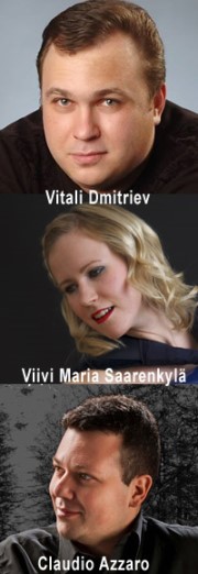 Vitali Dmitriev, Viivi Maria Saarenkylä, Claudio Azzaro