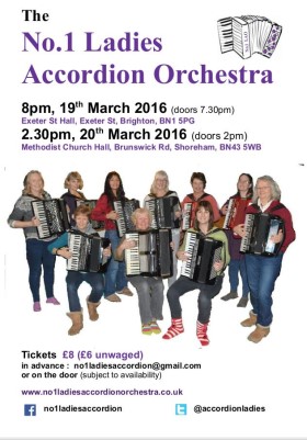 No 1 Ladies Accordion Orchestra poster