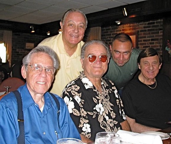 Mort Herold, Lou Coppola, Frank Marocco, Manny Bobenrieth and Dr. Carmelo Pino.