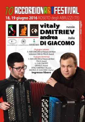 10th Accordion Festival poster