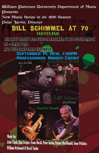 Schimmel concert poster