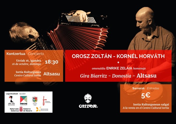 Zoltan Orosz and Kornel Horvath poster