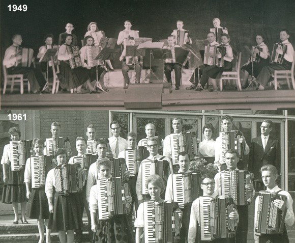 1949 and 1961 orchestras