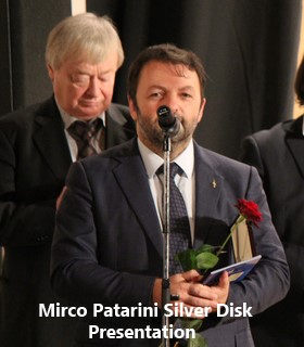 Mirco Patarini Sivler Disk Presentation
