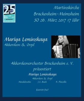 Poster Mariya Leminskaya Concert