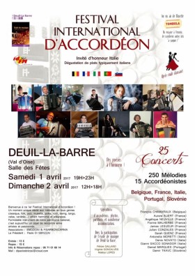 Poster Festival International D’Accordeon