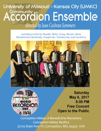 UMKC Accordion Ensemble Poster