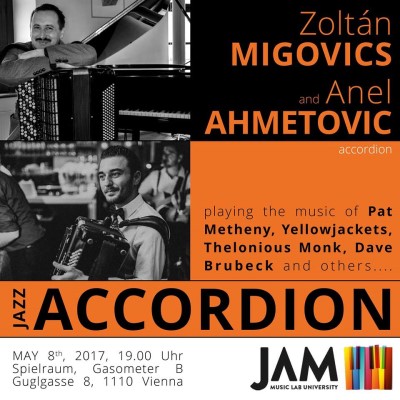 ‘Jazz Accordion Jam’ poster