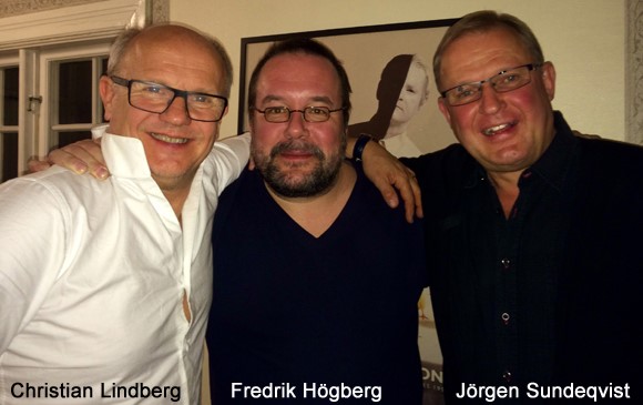 Christian Lindberg, Jörgen Sundeqvist and Fredrik Högberg