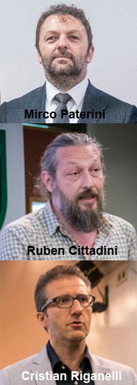 Mirco Patarini, Ruben Cittadini, Cristian Riganelli
