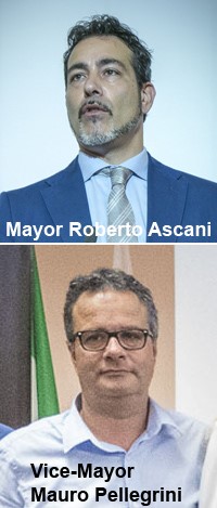 Mayor Roberto Ascani & Vice-Mayor Mauro Pellegrini