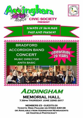 Bradford Accordion Band poster