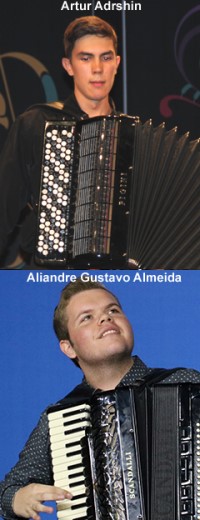 Artur Adrshin and Aliandre Gustavo Almeida