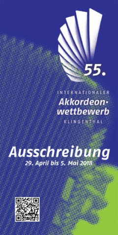 International Accordion Competition Klingenthal booklet