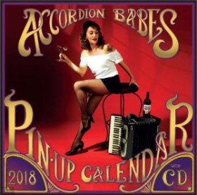 2018 Accordion Babes Pin Up Calendar