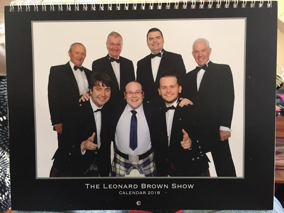 Leonard Brown Show 2018 calendar