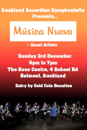 Auckland Accordion Symphonietta (AAS)  Poster
