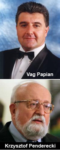 Vag Papian, Krzysztof Penderecki
