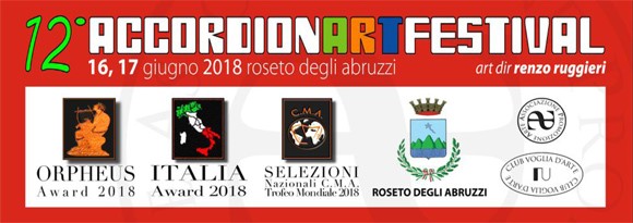 12th Accordion Art Festival header