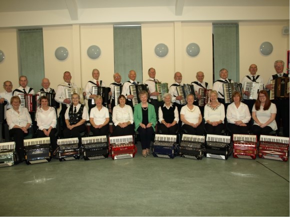Stockport Accordion Club orchestra