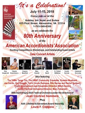 2018 AAA 80th Festival poster