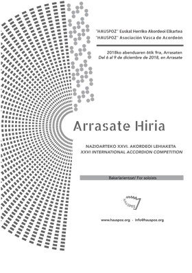 XXVI “Arrasate Hiria” International Accordion Competition