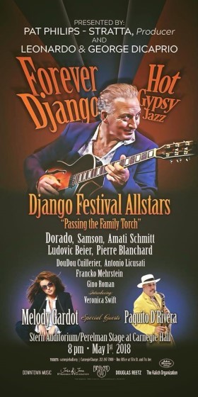 Django Festival Allstars Poster