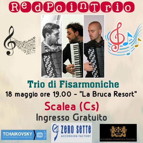 Red Point Trio Concert, Scalea (CS) – Italy