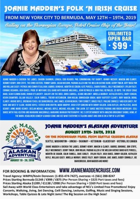 Joanie Madden's Folk'N Irish Cruise Poster